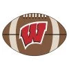 Fanmats Wisconsin Football Rug, 20.5"x32.5"