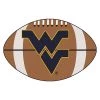 Fanmats West Virginia Football Rug, 20.5"x32.5"