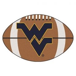 Fanmats West Virginia Football Rug, 20.5"x32.5"