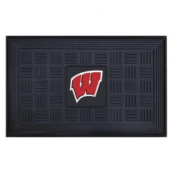 Fanmats Wisconsin Door Mat, 19.5"x31.25"