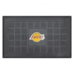 Fanmats Los Angeles Lakers Door Mat, 19.5"x31.25"