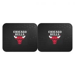 Fanmats Chicago Bulls Utility Mat, 2Pc, 14x17", PK2