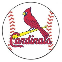 Fanmats St Louis Cardinals Baseball Mat, 27"