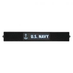 Fanmats Navy Drink Mat, 3.25"x24"