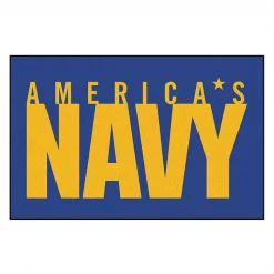 Fanmats Navy Starter Rug, 19"x30"