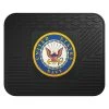 Fanmats Navy Utility Mat, 14"x17"