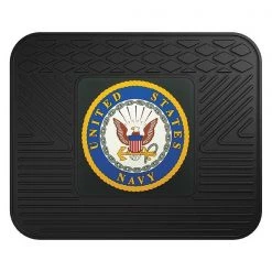 Fanmats Navy Utility Mat, 14"x17"