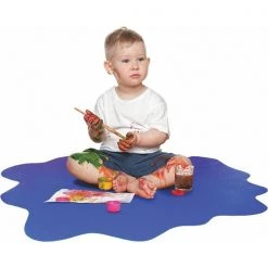 Sploshmat PVC HF, 40"x40", Caribbean Blue